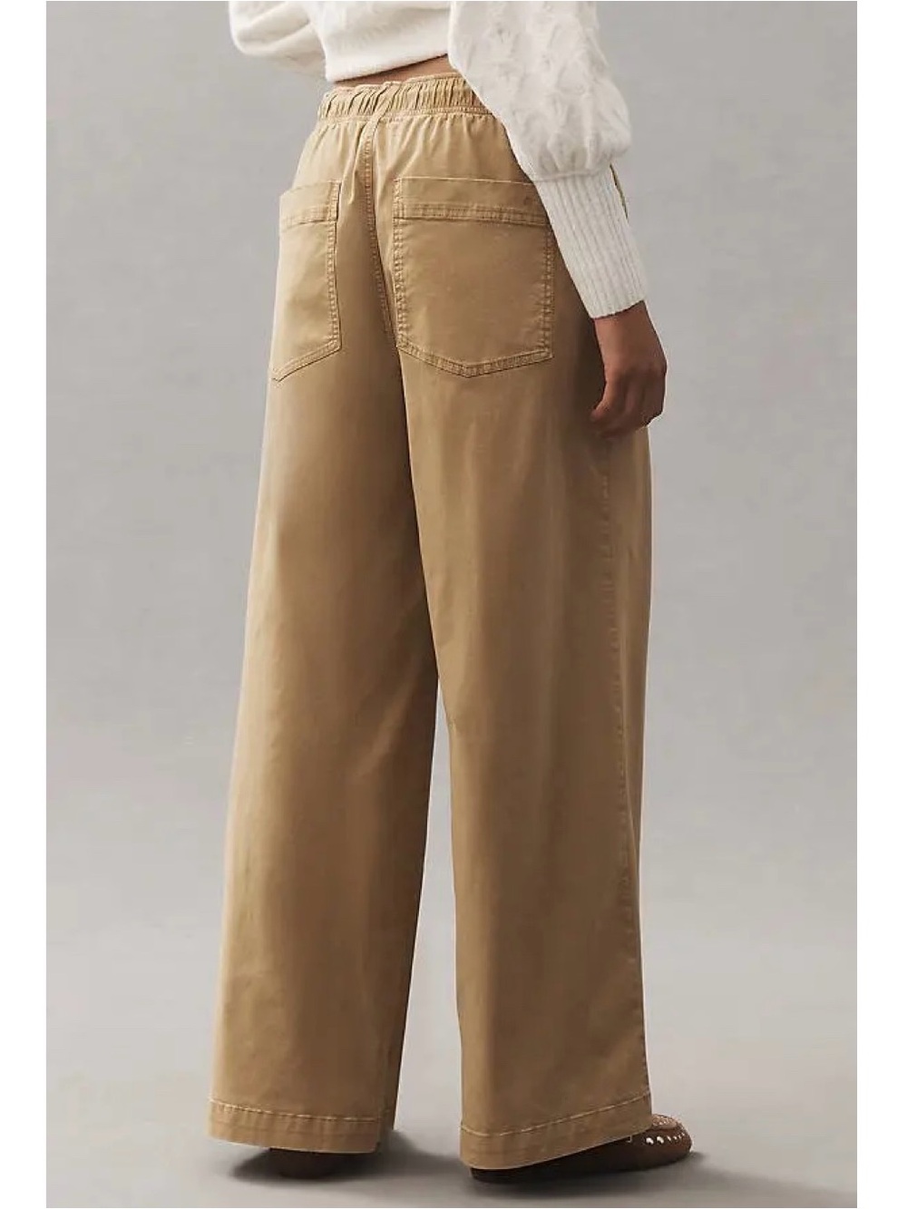 PILCRO Tie-Waist Pull-On Pants in Lark Size S - Picture 2 of 14